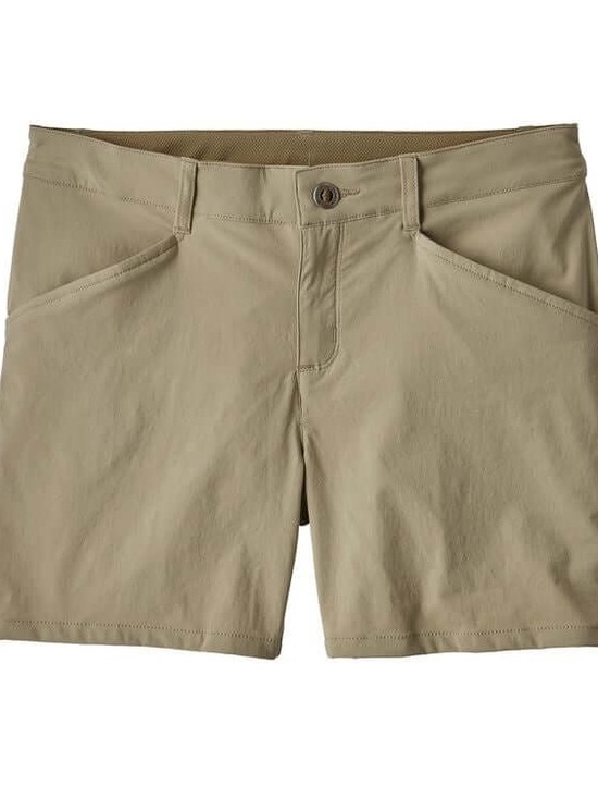 Patagonia Pants - Patagonia Women's Tan Quandry Shorts 5”. Interior sizer. Stretchy & Comfy. Sz 8